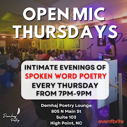 Open Mic Poetry Thursdays
