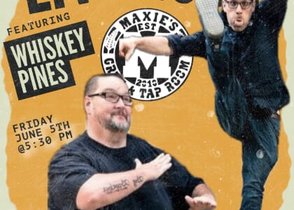 Whiskey Pines LIVE on the patio at Maxie's
