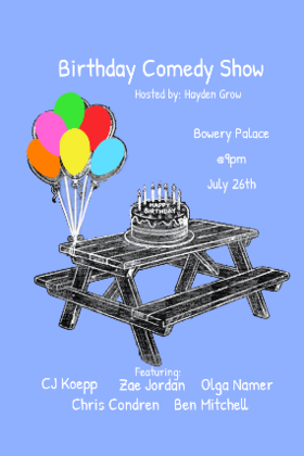 Birthday Comedy Show