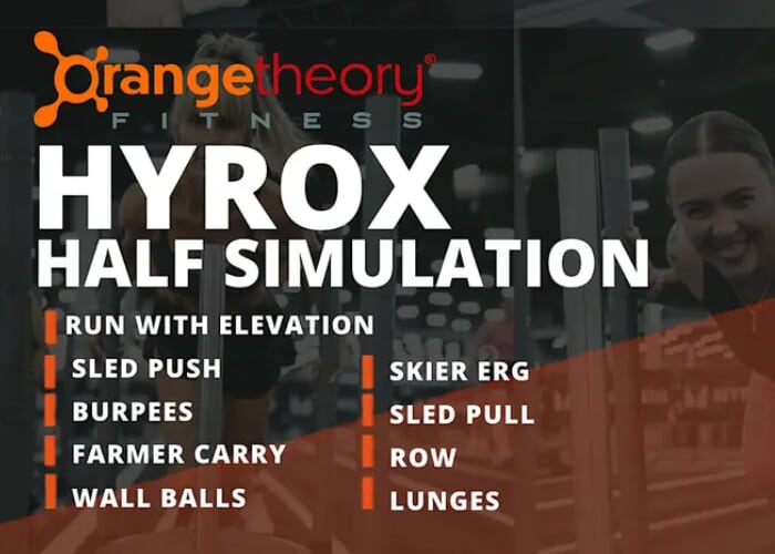 Share this event  Orangetheory HYROX Half Simulation