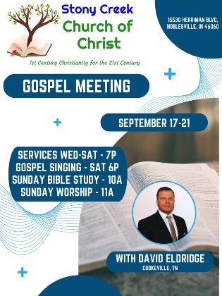 Gospel Meeting with David Eldridge