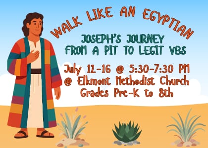 Walk Like An Egyptian: Joseph's Journey From a Pit to Legit VBS