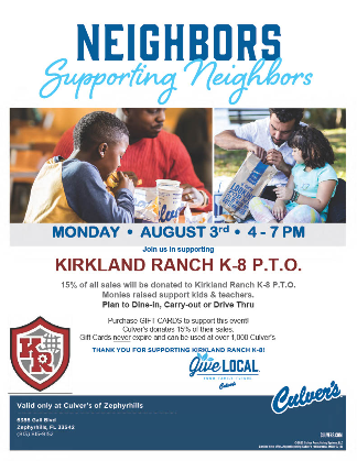 Neighbors Supporting Neighbors Fundraiser - Kirkland Ranch K-8