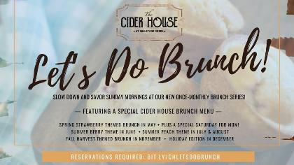 Let's Do Brunch at The Cider House