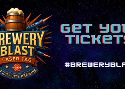 Brewery Blast Laser Tag at Holy City Brewing