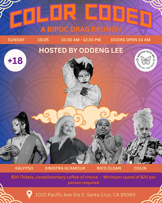 Color Coded Drag Brunch - Halloween Show