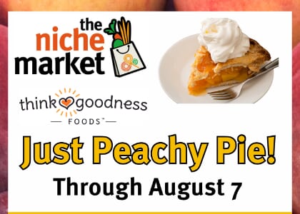 Just Peachy Pie Promotion at The Niche Market
