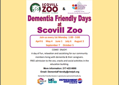 Dementia Friendly ZOO DAYS