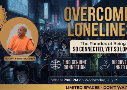 The Loneliness Epidemic: What a Monk Can Teach Us About Real Connection