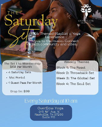 The Saturday Set | R&B Yoga Experience