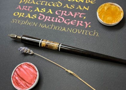Calligraphy: Intro to Broad Edge