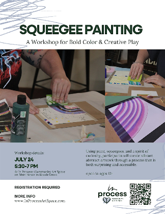 Squeegee Painting: Bold Color & Creative Play
