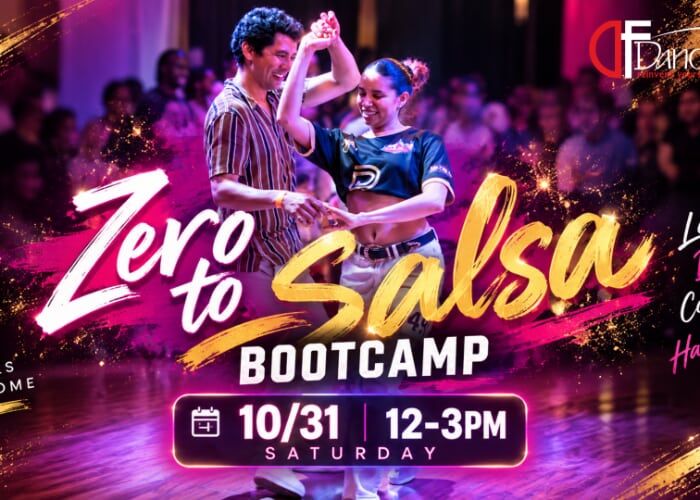 Zero to Salsa Beginner Bootcamp (No partner or experience needed)