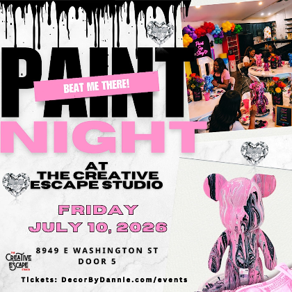 Paint Night at The Creative Escape Studio