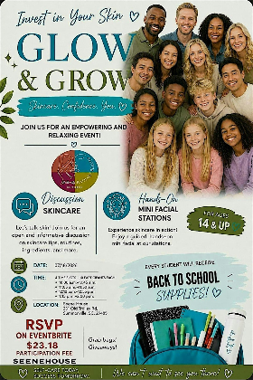 Glow & Grow back to school event
