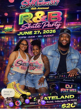SK8 Twins Skate Party