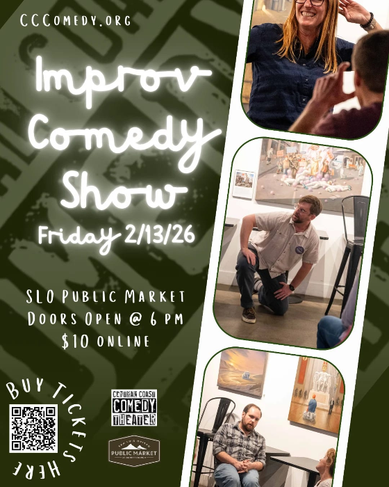 Friday Night Improv at SLO Public Market