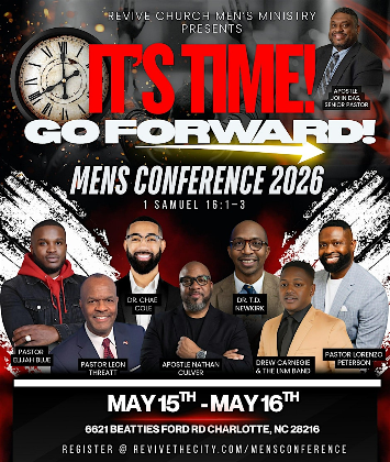 It' s Time! Go Forward! Men's Conference 2026