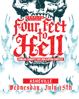 4FT TO HELL - A CHARITY HOTDOG EATING CONTEST