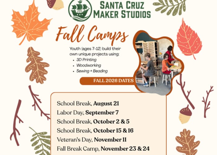 Youth Fall 2026 Camps at SCMS