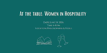 At The Table: Women in Hospitality