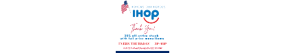 Military Appreciation Night at IHOP