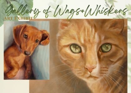 Art Opening: Wags and Whiskers featuring the Art of Sherri Gascon