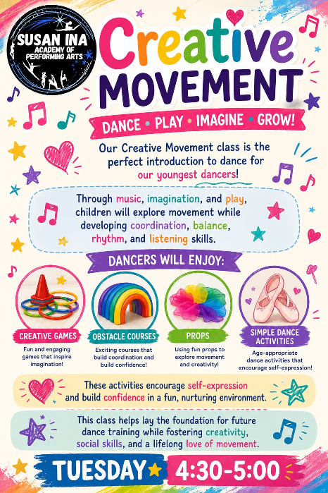 Creative Movement for Young Dancers