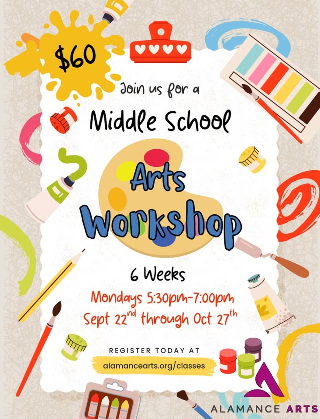 Middle School Arts Workshop Series