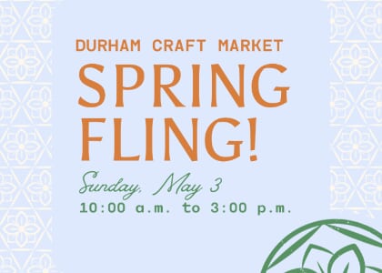 Durham Craft Market Spring Fling