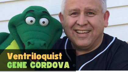 Ventriloquist Gene Cordova