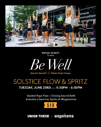 Be Well: Solstice Flow & Spritz