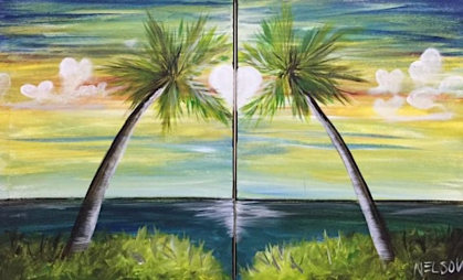 Love Palms Sunset Couples | One Ticket Covers Two