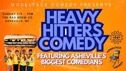 Heavy Hitters Comedy at The RAD Brew Co.