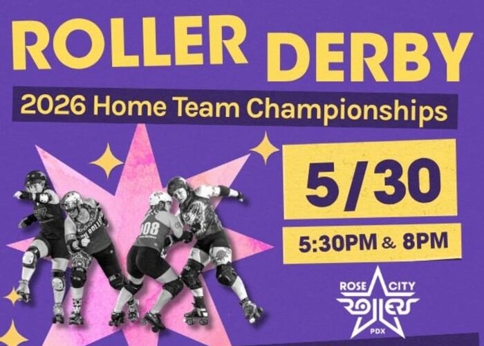 ROLLER DERBY: Rose City Rollers 2026 Home Team Championships! — Rose City Rollers