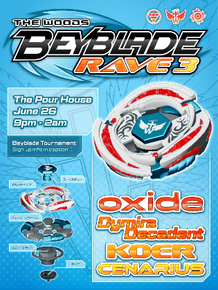 Beyblade Rave THREE
