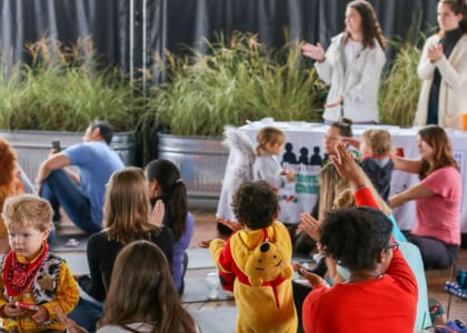 Halloween Storytime on the Roof