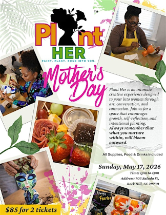 Plant Her: A Mother's Day Paint and Plant Experience