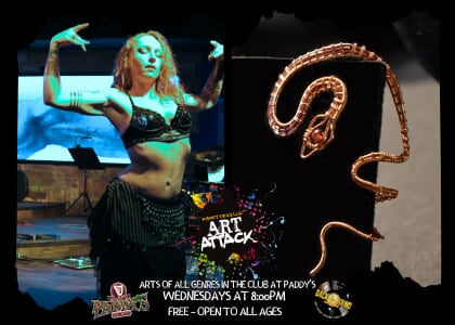 The Fayetteville Art Attack, Wednesday, July 22nd