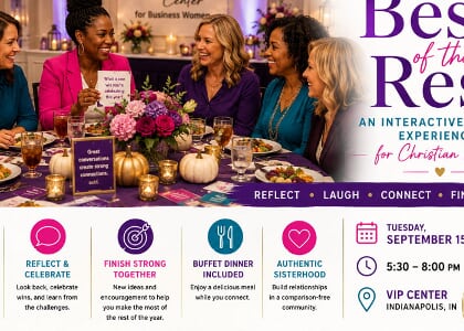 The Best of the Rest: An Interactive Dinner Experience for Christian Women