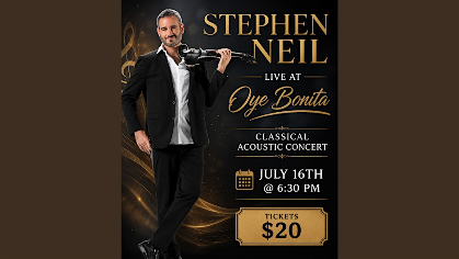 Classical Acoustic Violin Concert Featuring Stephen Neil