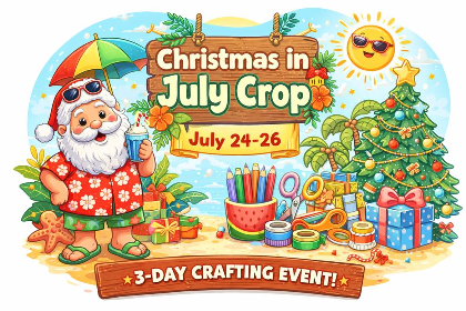 Christmas in July Scrapbooking Crop