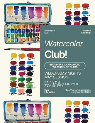 Watercolor Club May Session