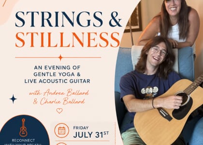 Strings & Stillness: An evening of Gentle Yoga & Live Acoustic Guitar