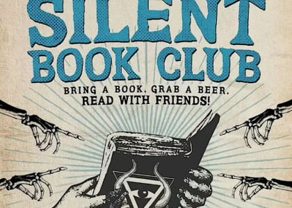 Silent Book Club Every 1st & 3rd Thursday @ DSSOLVR (FREE)