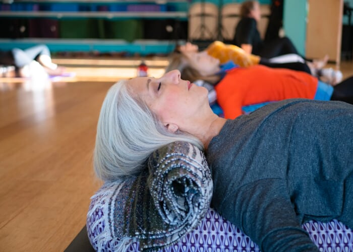 Poster for The Art & Craft of Restorative Yoga