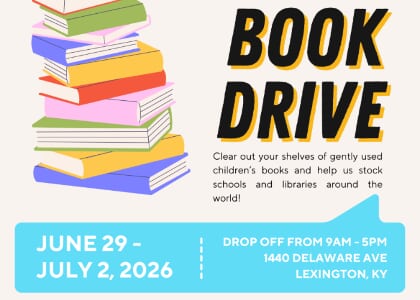 Children's Book Drive for International Book Project