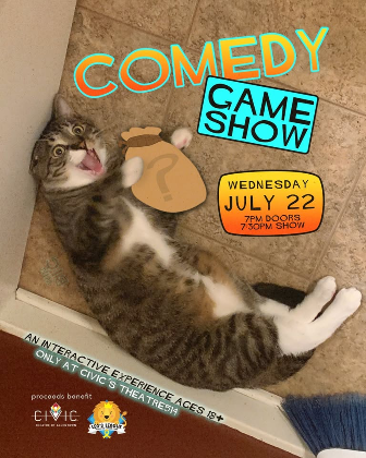 COMEDY GAME SHOW at Civic's Theatre514