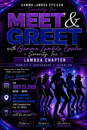 Meet & Greet with ΓΛΕ Lambda Chapter (North Carolina)
