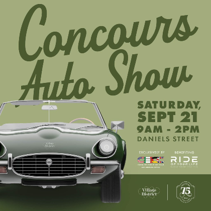 Village District Concours Auto Show